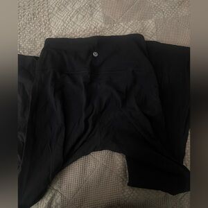 Lululemon Black skinny flare